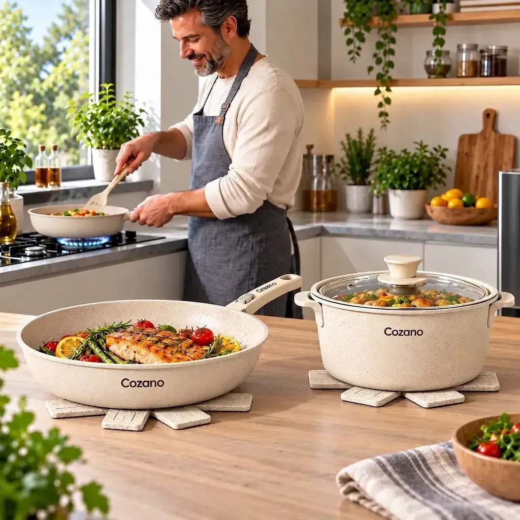 Cozano™ in Aktion — gleichmäßige Hitze für perfekt gegarte Speisen