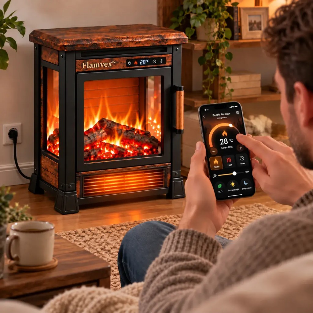 Flamvex™ compacto — sin chimenea