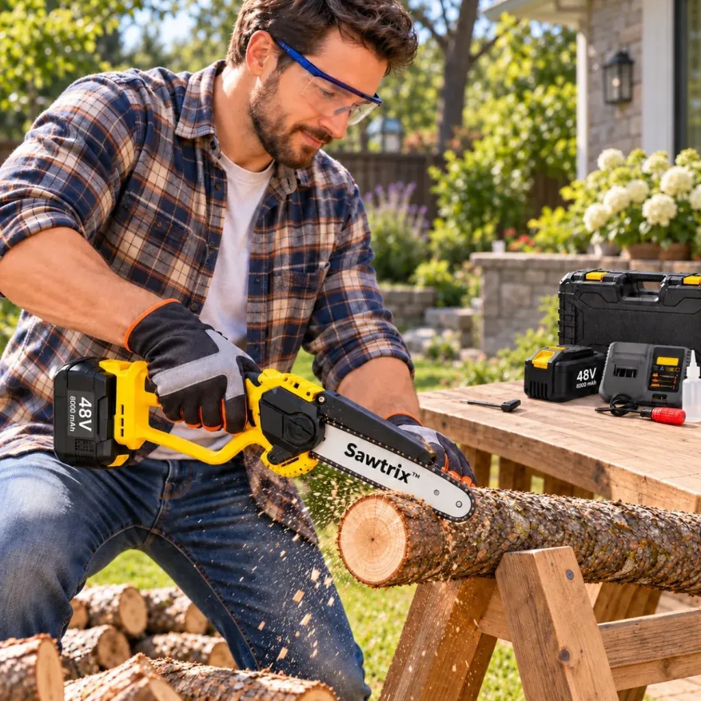 Sawtrix™ taglia rami spessi con motore 3000W