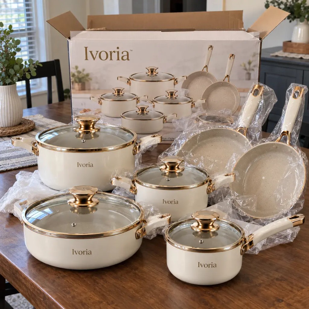 Auspacken des kompletten Ivoria™-Sets
